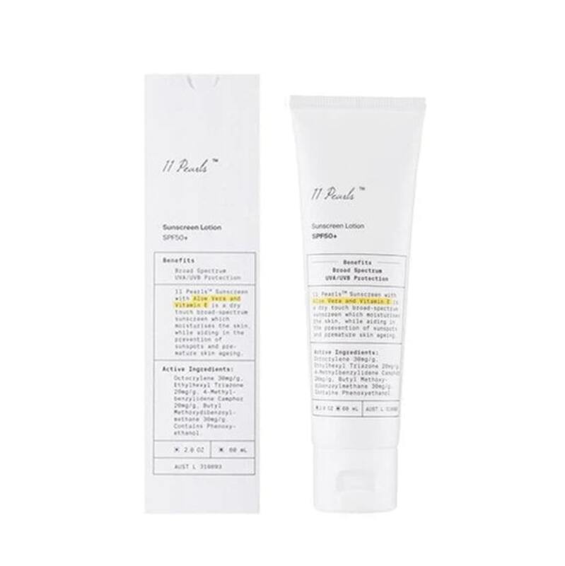 ( Unichi 11 ) Pearls Sunscreen Lotion SPF50+ 60ml