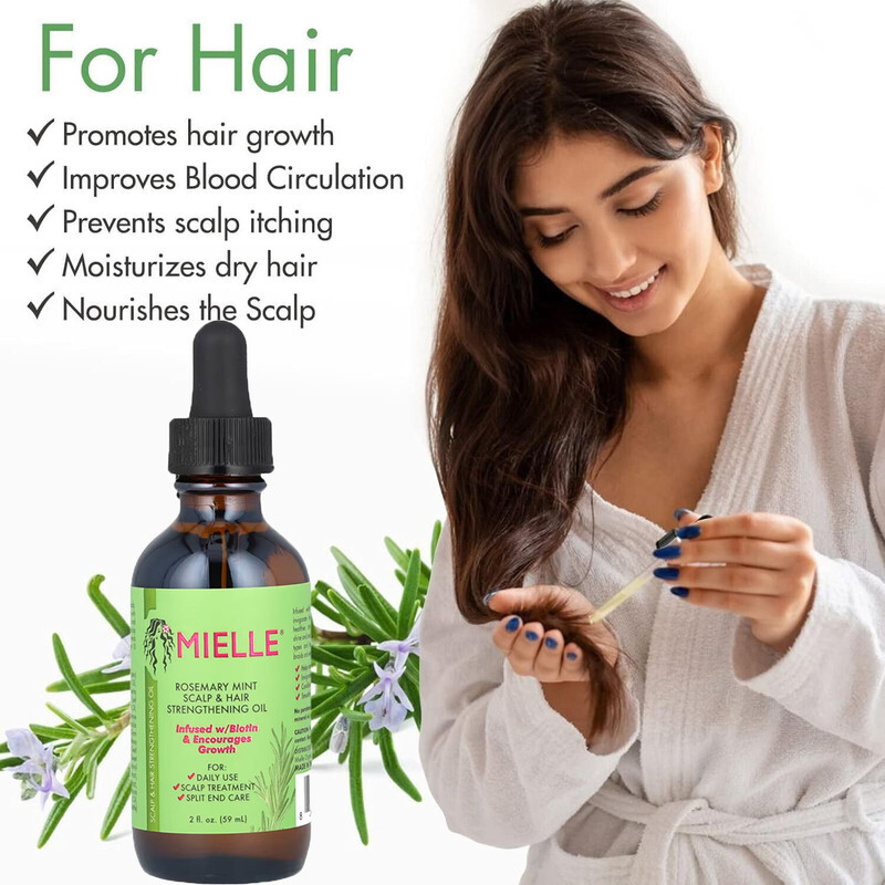 Mielle Organics Rosemary Mint Scalp And Hair Strengthening Oil 59ml