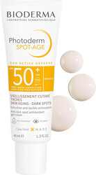 واقي الشمس Photoderm SPOT-AGE SPF 50+ المضاد للأكسدة من بيوديرما، 40 مل