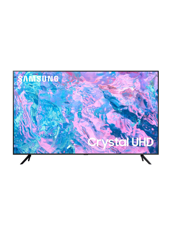 Samsung 55-Inch Crystal 4K UHD LED Smart TV, UA55CU7000UXZN, Black