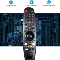 Ozuly Voice Magic Remote Control Fit for LG Smart TV, AN-MR20GA, Black