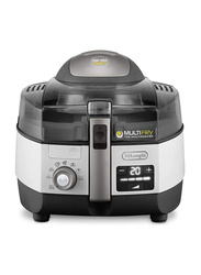 Delonghi Multifry Air Fryer With Surround Heating System, Fh1396/1, White/Grey