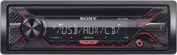 Sony Slot In LCD MP3 Display, CDX-G1200U, Black/Red