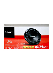 Sony Xplod XS-NW1200 1800 Watts 12" Single Coil Car Audio Sub-Woofer, Black