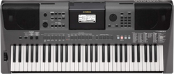 Yamaha SPSRI500UK Bundle Portable Keyboard with Stand & Case, 61 Keys, Black