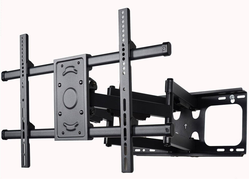 Videosecu Articulating TV Wall Mount for Samsung 46-80 Inch TVs UN46FH6030/UN46F6350/UN46EH5000FXZA/UN46EH5300/UN46F6350AF/UN46F6300/UN46EH5000/UN46F7100/UN46F6400/MW390B WTV, Black