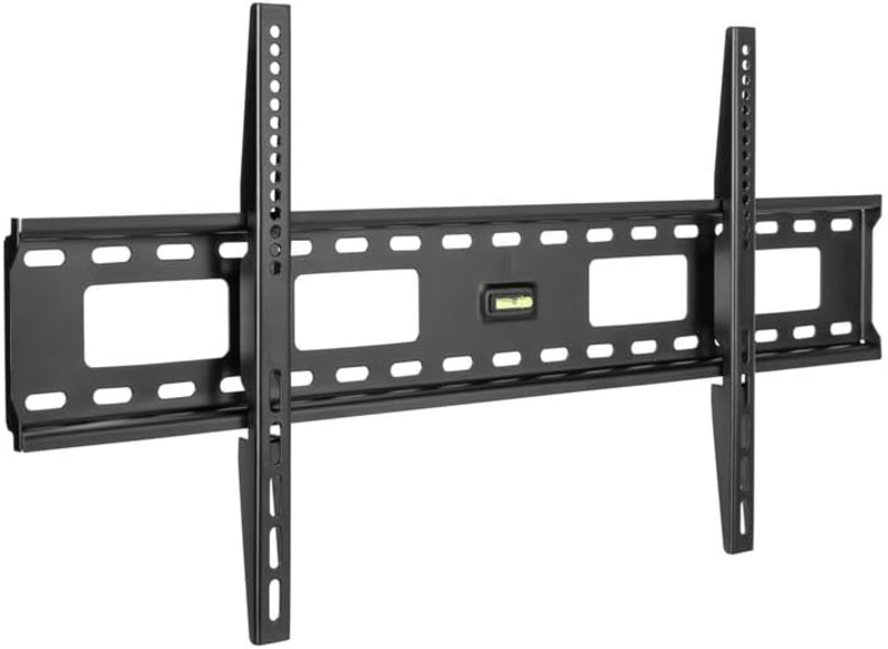 Ultra Slim Flat TV Wall Mount Bracket for Samsung QN82Q60RAFXZA Flat 82 Inch QLED 4K Q60 Series 2019, Black