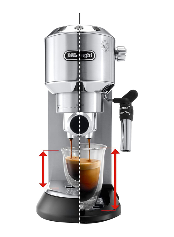 Delonghi America Dedica Deluxe Espresso, Ec685M, Silver