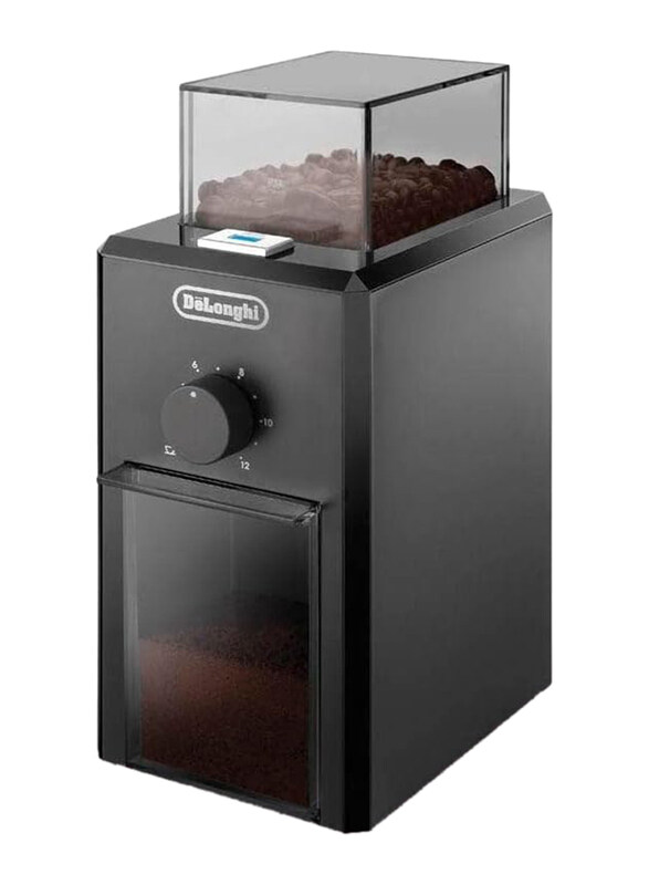 

Delonghi Electric Coffee Grinder With Fineness Selector, Kg79, Black