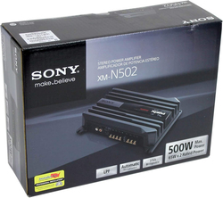 Sony 500W 2-Channel Stereo Amplifier, Black