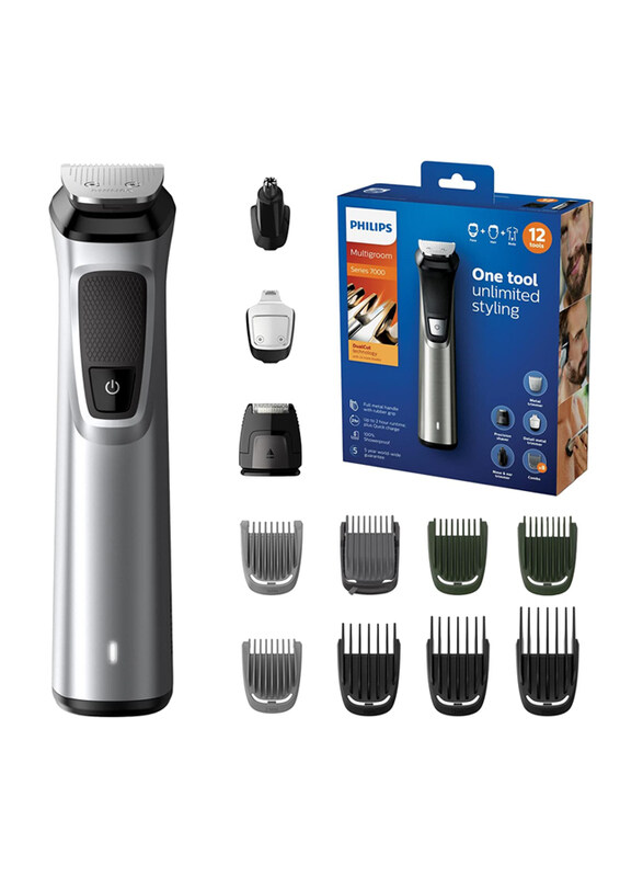 

Philips Series 7000 12-in-1 All-In-One Trimmer, MG7735/33, Black/Grey