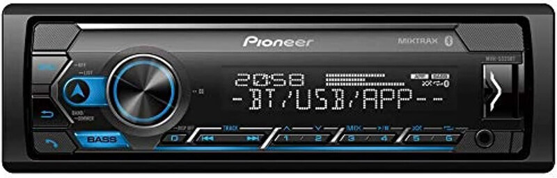 

Pioneer MVH-S325BT Digital Media Receiver with Dual Bluetooth, Smart Sync App Compatibility & Spotify Ready, Black
