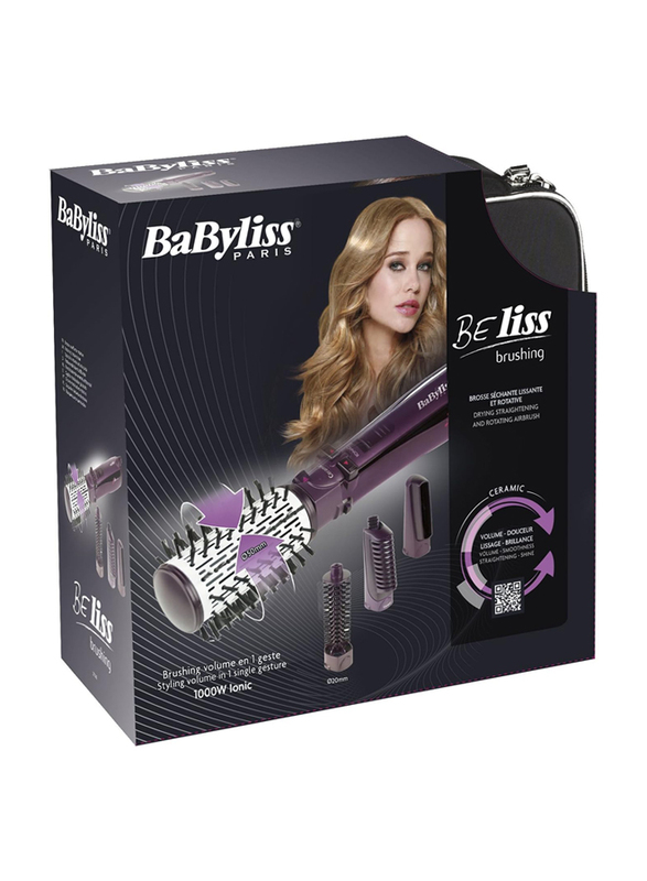 BaByliss Hair Airbrush, 1000W, BAB2736SDE, Black