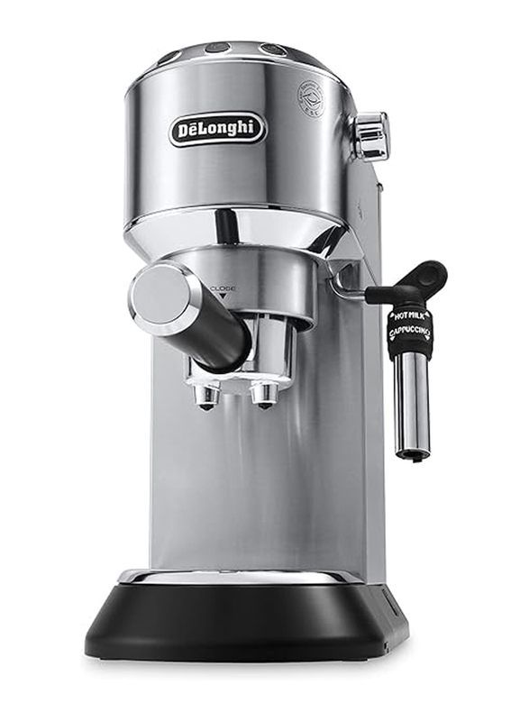 Delonghi Dedica Style Pump Espresso Machine, EC685M, Silver