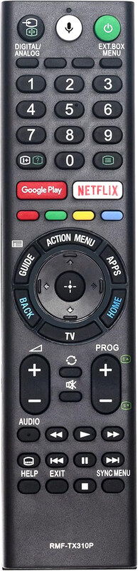 

Aulcmeet Voice Control Remote for Sony TV, RMF-TX310P, Black