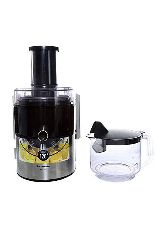 

Panasonic 2L Portable Juicer, 800W, MJDJ01S, Black/Gray