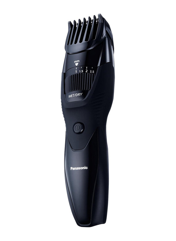 

Panasonic Wet & Dry Cordless Electric Beard Trimmer with 20 Cutting Lengths, ER-GB42, Black