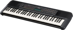 Yamaha PSRE273AD Keyboard with Power Adapter, 61 Keys, Black