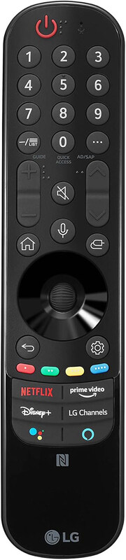 LG Magic Remote Control with NFC for LG TV, AN-MR21GC, Black