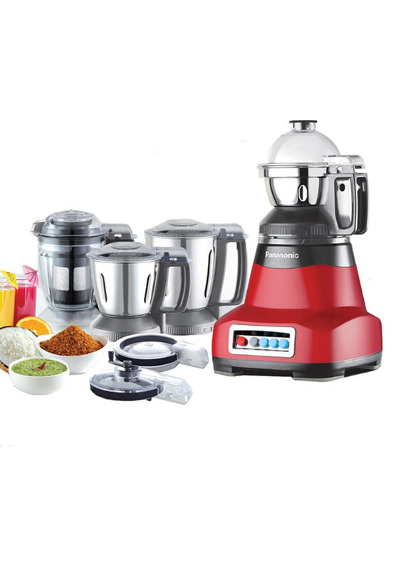 

Panasonic Powerful Mixer Grinder, 2000W, with Double Safety Lock, MX-AE465, Multicolour