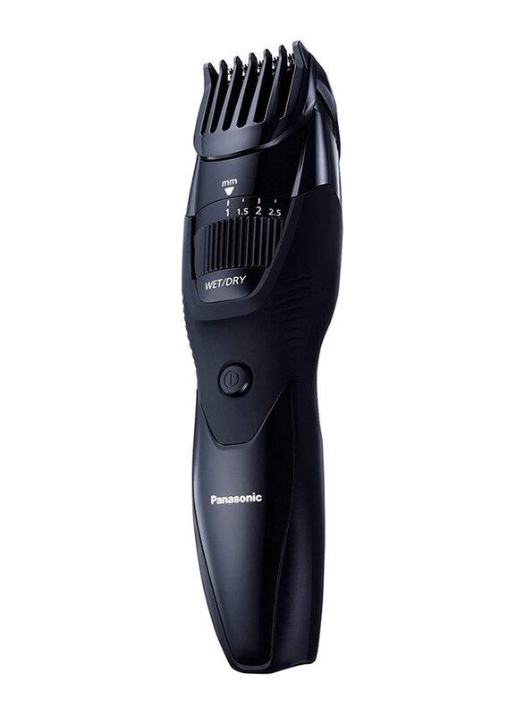 

Panasonic Wet & Dry Electric Beard Trimmer for Men with 19 Cutting Lengths, ER-GB42, Black