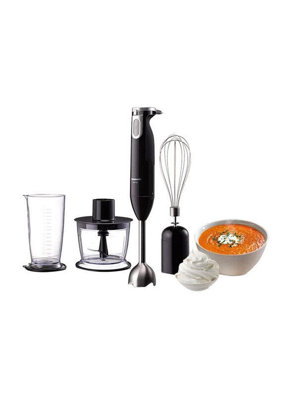 

Panasonic 0.5L Hand Blender, 600W, MX-SS1BTZ, Black