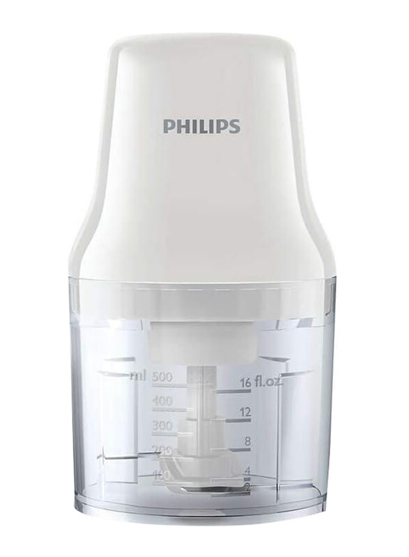 

Philips 0.7L Chopper Daily Collection, 450W, HR1393/01, White