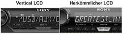 Sony Head Unit with CD and USB, Red