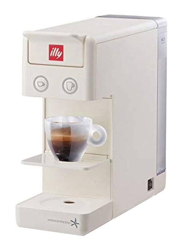 

Illy 1L Espresso and Coffee Machine, Y3.2 iperEspresso, White