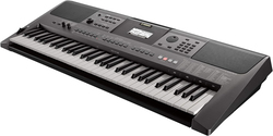 Yamaha SPSRI500UK Bundle Portable Keyboard with Stand & Case, 61 Keys, Black