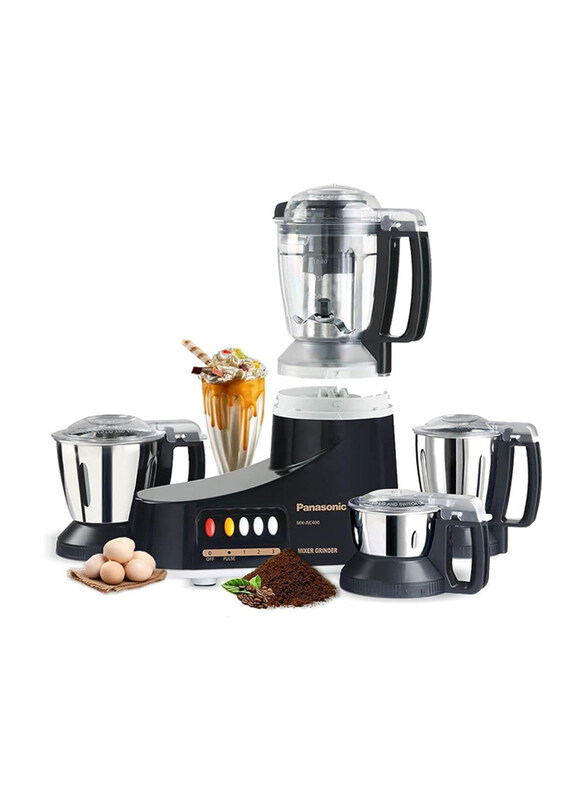 

Panasonic Super Mixer Grinder, 1000W, MX-AC400K, Black