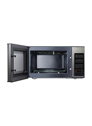 Samsung 40L Microwave Oven Grill, Mg402Madxbb, 1300W, Silver/Black