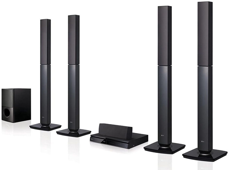 

LG DVD Home Theatre System, LHD657, Black