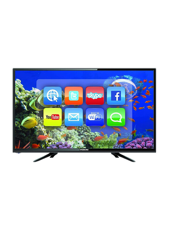 

Nikai 32-Inch HD LED Smart TV, NTV3200SLED1, Black