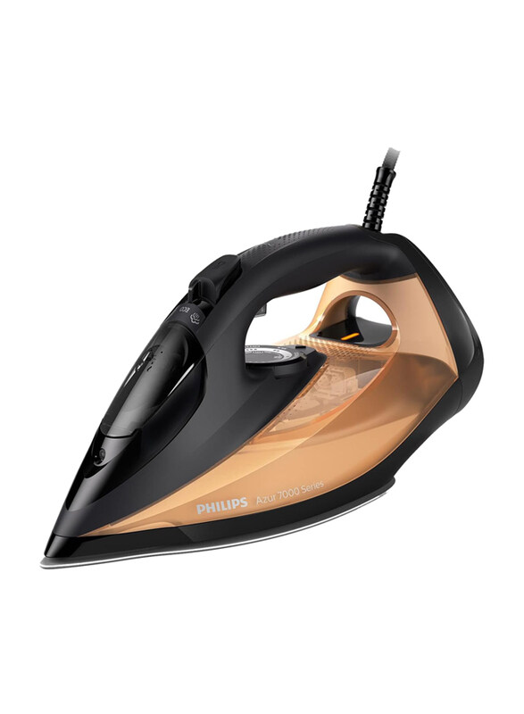 

Philips 7000 Series Azur Steam Iron, 2800W, DST7040/80, Black/Gold