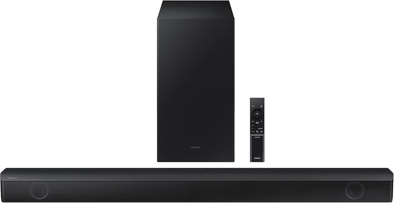 Samsung HW-B550/ZN 2.1 Channel Wireless Sound Bar with Dolby Audio/DTS Virtual:X, 2022 Model, UAE Version, Black