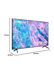 Samsung 55-Inch 4k Crystal LED UHD Smart TV, UA55CU7000UXEG, Black