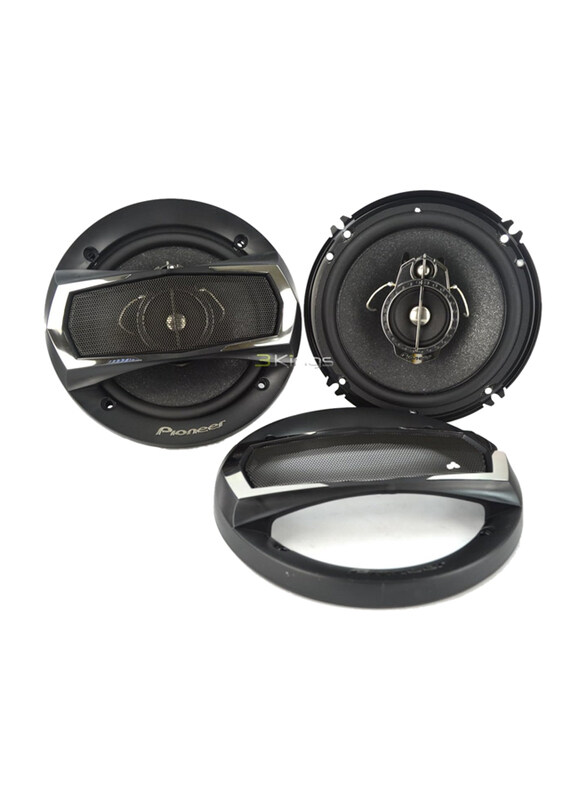 

Pioneer TS-A1675R Oval 3-Way 300W Car Speakers, Black