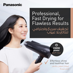 Panasonic Ionic Hair Dryer with Powerful Airflow, 2300W, EH-NE85-K685, Black