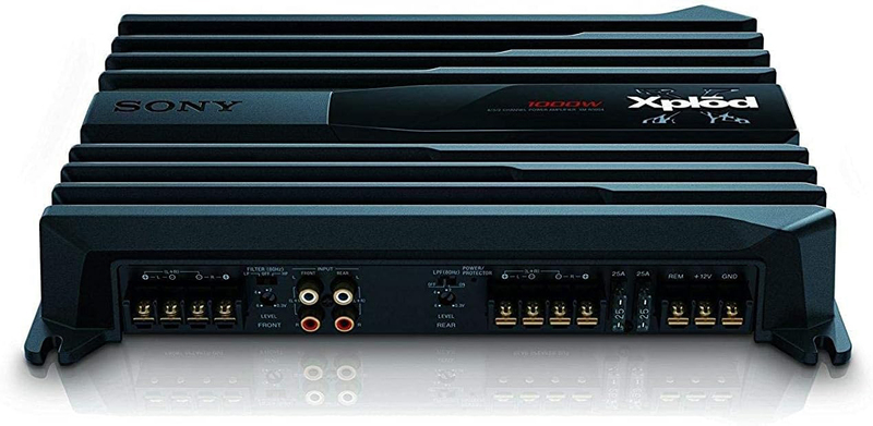 Sony Xplod 1000W 4 Channel Stereo Amplifier, XM-N1004, Black