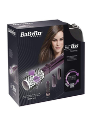 Babyliss Beliss Brushing Rotating Brush with 4 Attachments, 1000W, 2736SDE, Purple