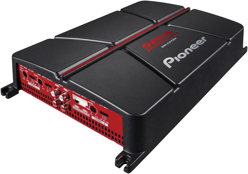 

Pioneer 520W 4-Channel Bridgeable Amplifier, Black