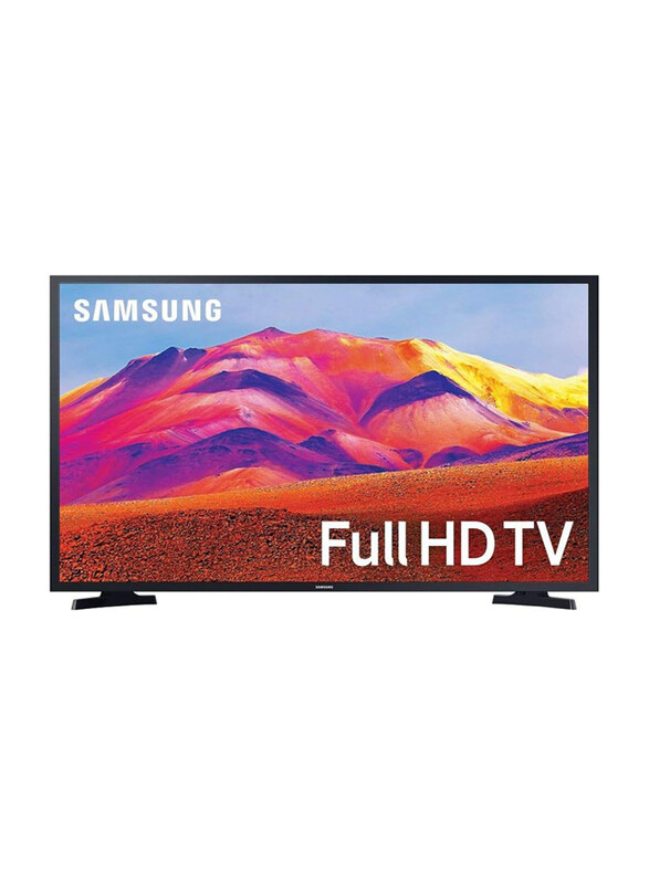 Samsung 43-Inch Flat FHD Smart LED TV with Built-In Receiver & Wi-Fi, UA43T5300AUXEG, Black