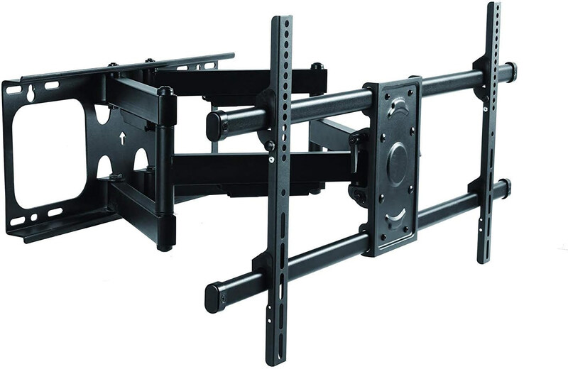 

Premium Heavy Duty Dual Arm Articulating TV Wall Mount Bracket for Samsung TU7000 58 Inch Class HDR 4K UHD Smart LED TV, Black