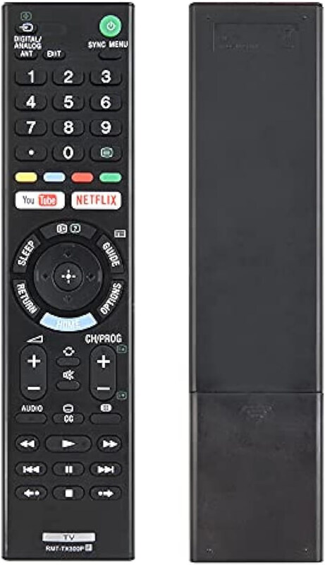 

Pankakotha Universal Remote Control for Sony TV, RMT-TX300P, Black