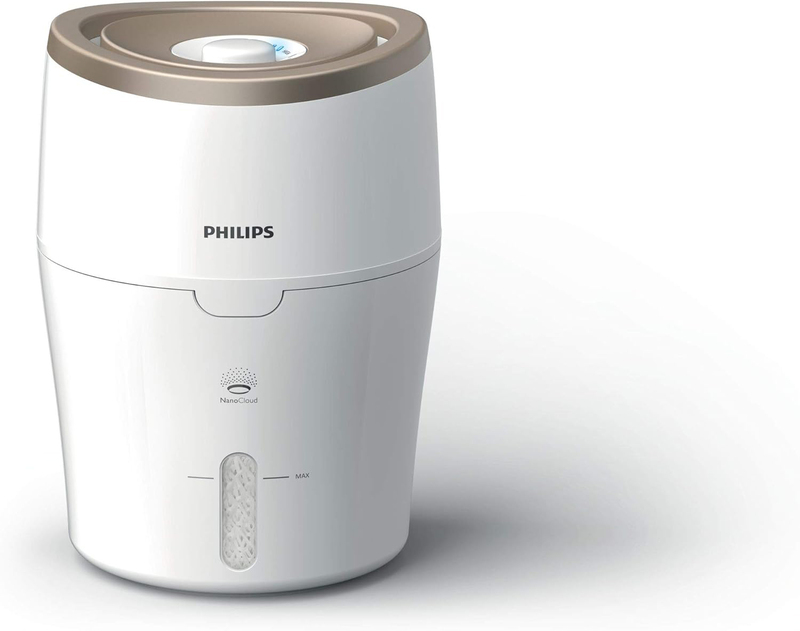 Philips 2000 Series Humidifier with 2 Speeds, 2L, HU4811/10, White