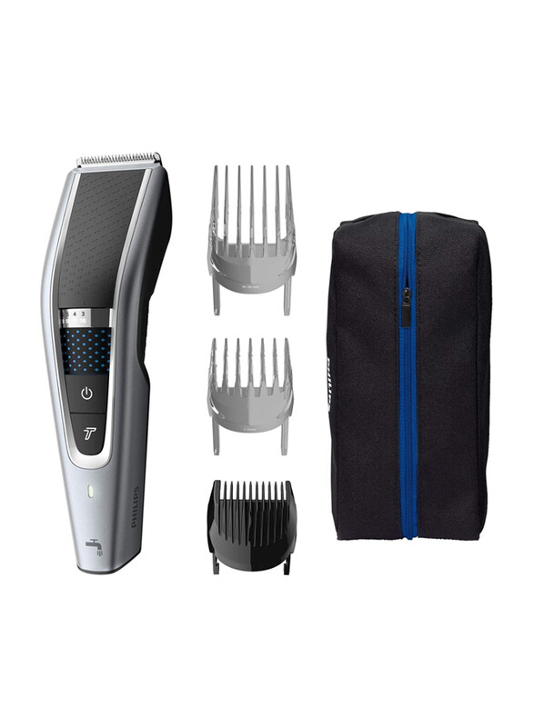 

Philips Series 5000 Washable Hair Clipper, HC5630/13, Grey/Black