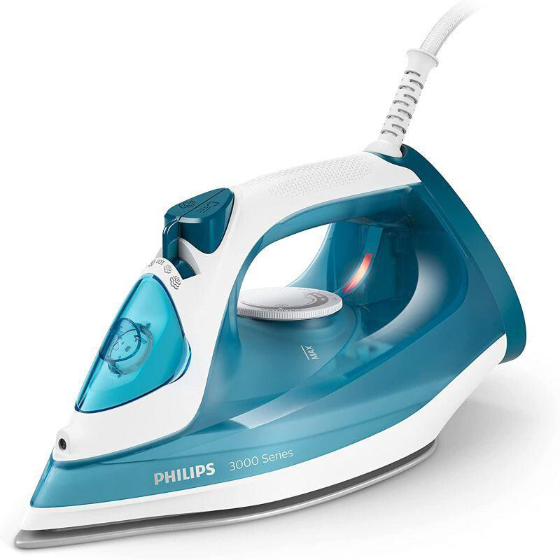 

Philips Series 3000 Steam Iron, 2100W, DST3011/26, Blue