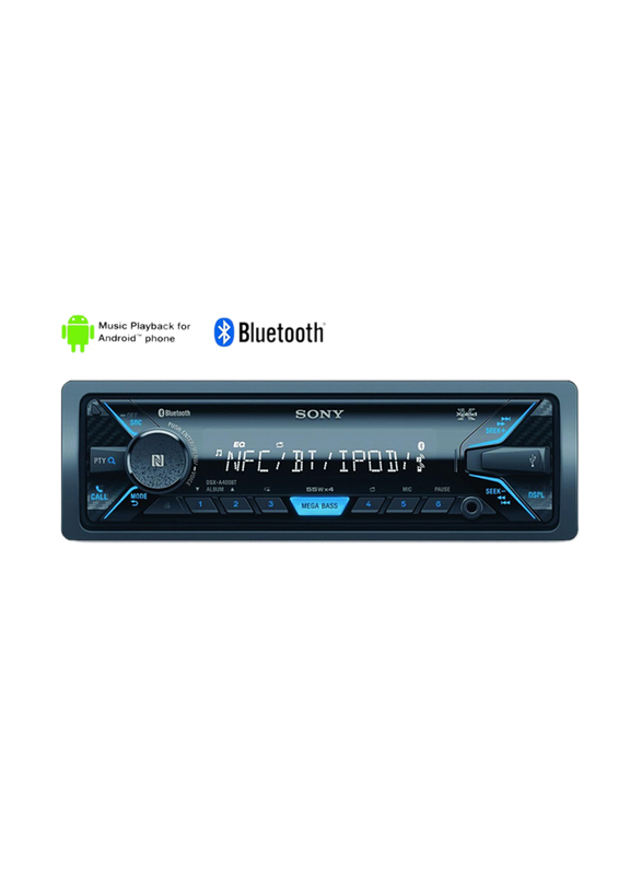 Sony DSX-A416BT Car Radio with Dual Bluetooth, Multicolour