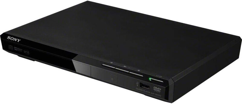 Sony DVP-SR370 Ultra Slim DVD Player, Black